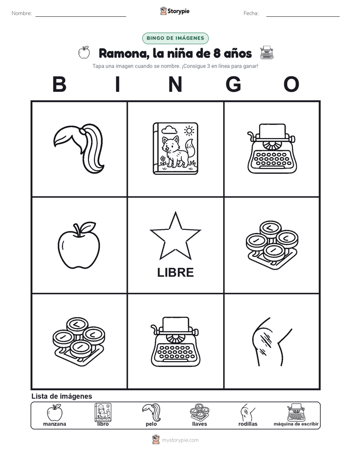 Bingo de Imágenes