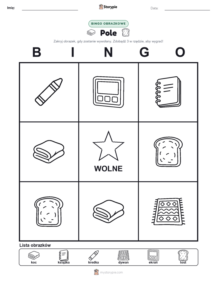 Bingo obrazkowe