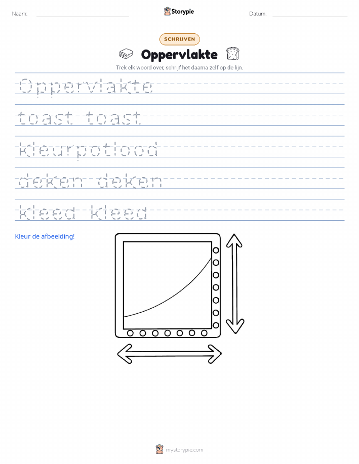 Schrijf Oefening