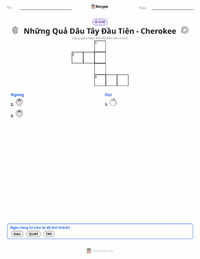 Xem trước tài liệu in sẵn Những Quả Dâu Tây Đầu Tiên - Thần thoại Cherokee