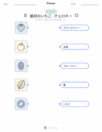 最初のイチゴ - チェロキー族の物語 の子供向け印刷可能ワークシート