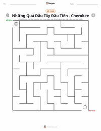 Xem trước tài liệu in sẵn Những Quả Dâu Tây Đầu Tiên - Thần thoại Cherokee