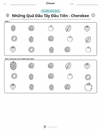 Xem trước tài liệu in sẵn Những Quả Dâu Tây Đầu Tiên - Thần thoại Cherokee