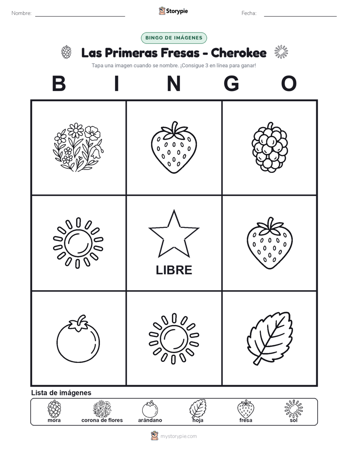 Bingo de Imágenes