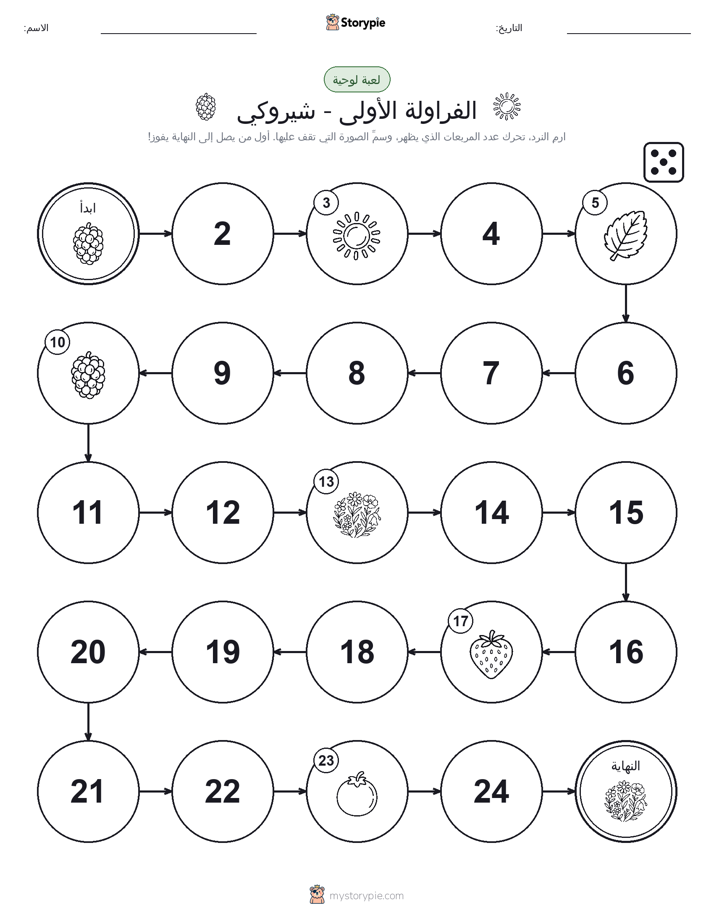 لعبة لف و تحرك