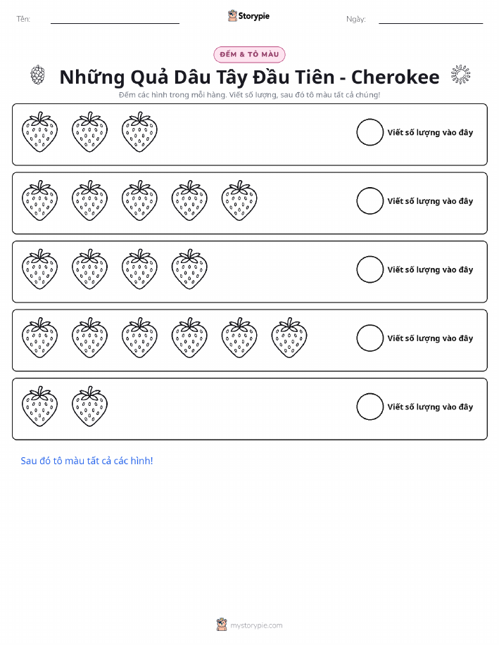 Đếm & Tô Màu