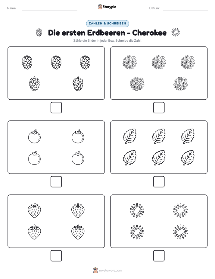 Zählen & Schreiben