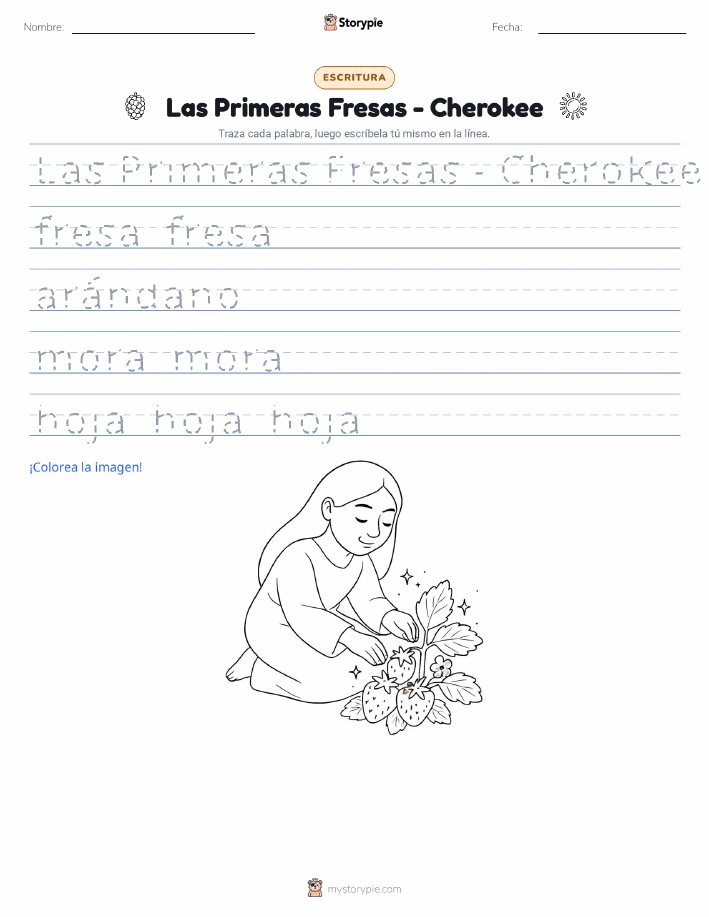 Práctica de Escritura