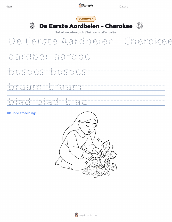 Schrijf Oefening