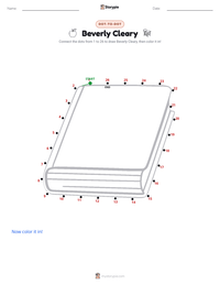 Beverly Cleary printable worksheet preview