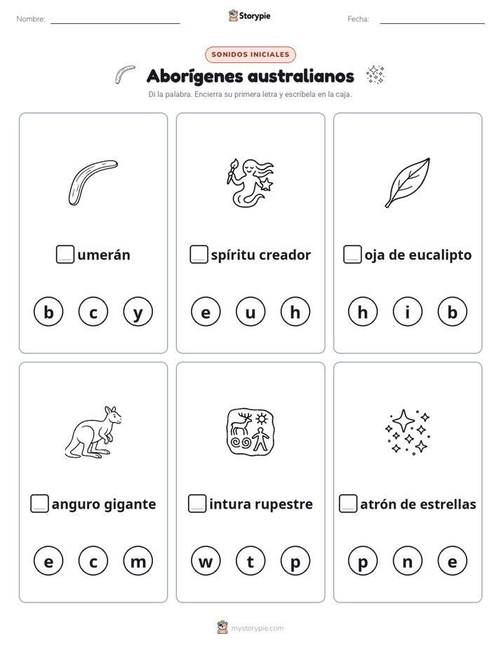 Sonidos Iniciales