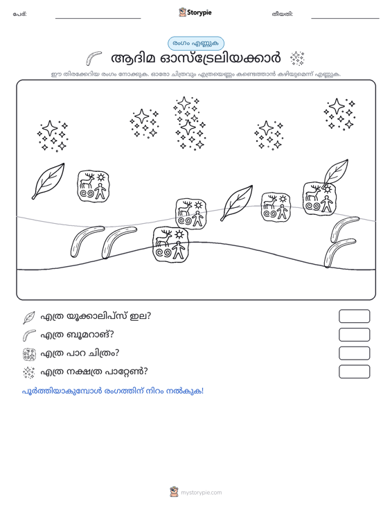 എണ്ണുന്ന ദൃശ്യങ്ങൾ