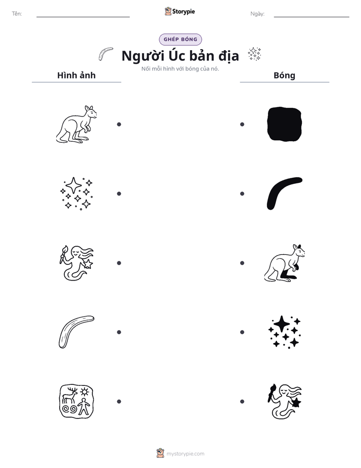 Ghép Hình Bóng