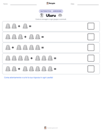 Anteprima della scheda stampabile di Uluru