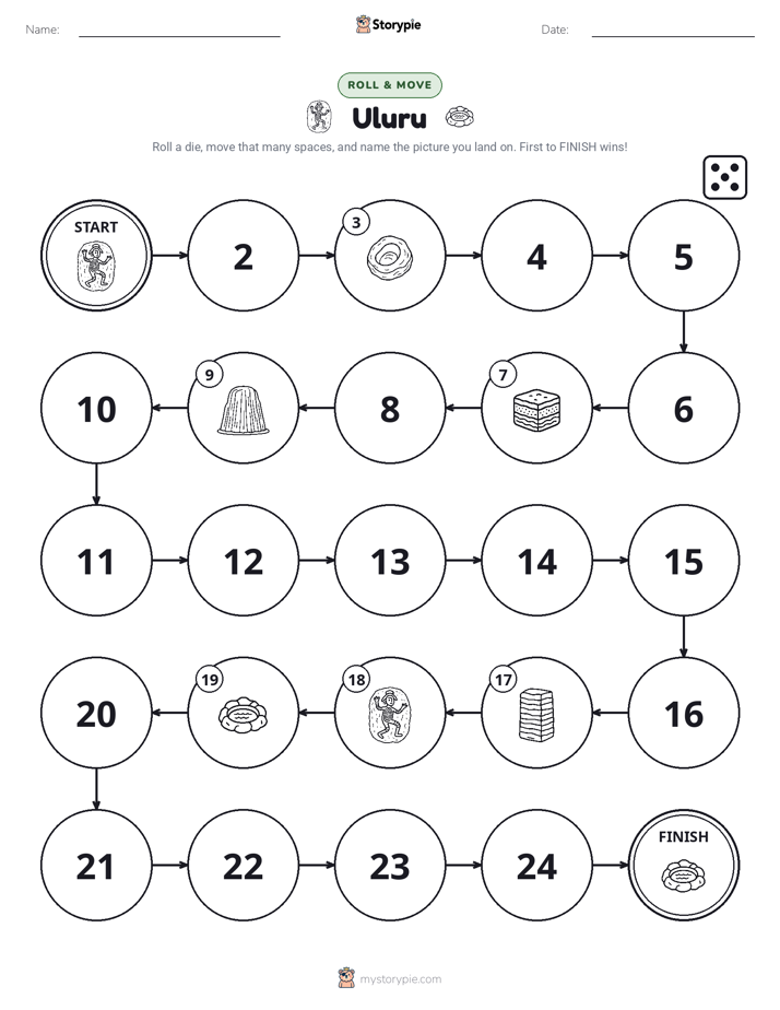 Roll & Move Game