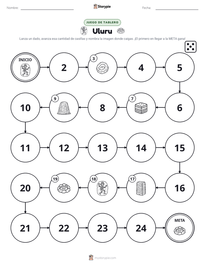 Juego de Rueda y Avanza