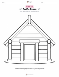 Pacific Ocean printable worksheet preview