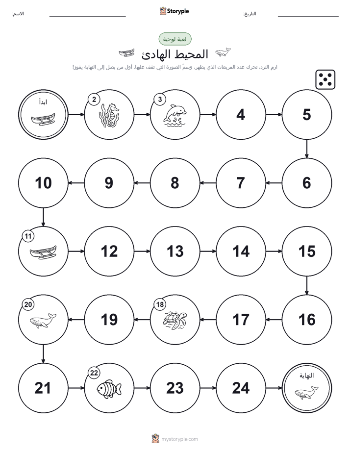 لعبة لف و تحرك