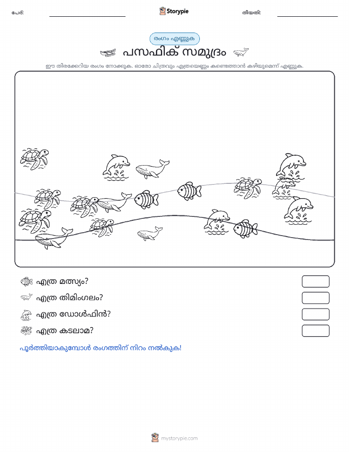 എണ്ണുന്ന ദൃശ്യങ്ങൾ