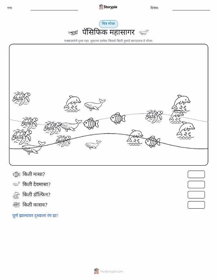 गणना दृश्य