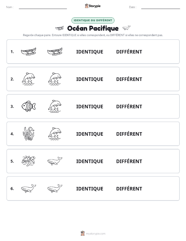 Identique ou Différent