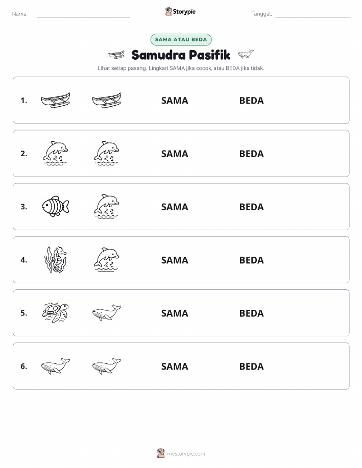 Sama atau Berbeda