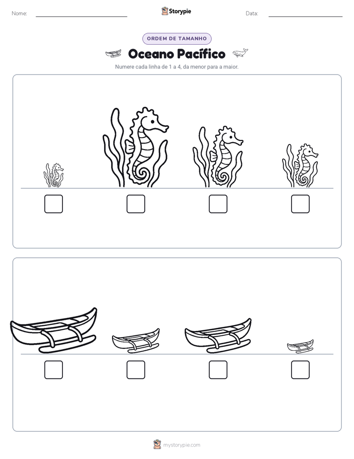 Ordem de Tamanho