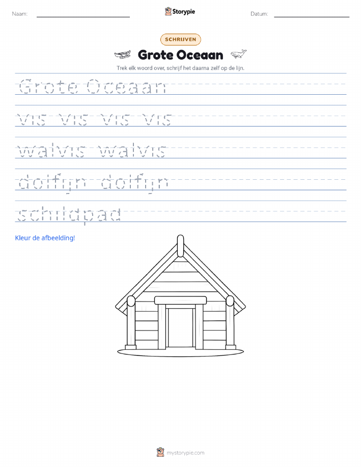 Schrijf Oefening