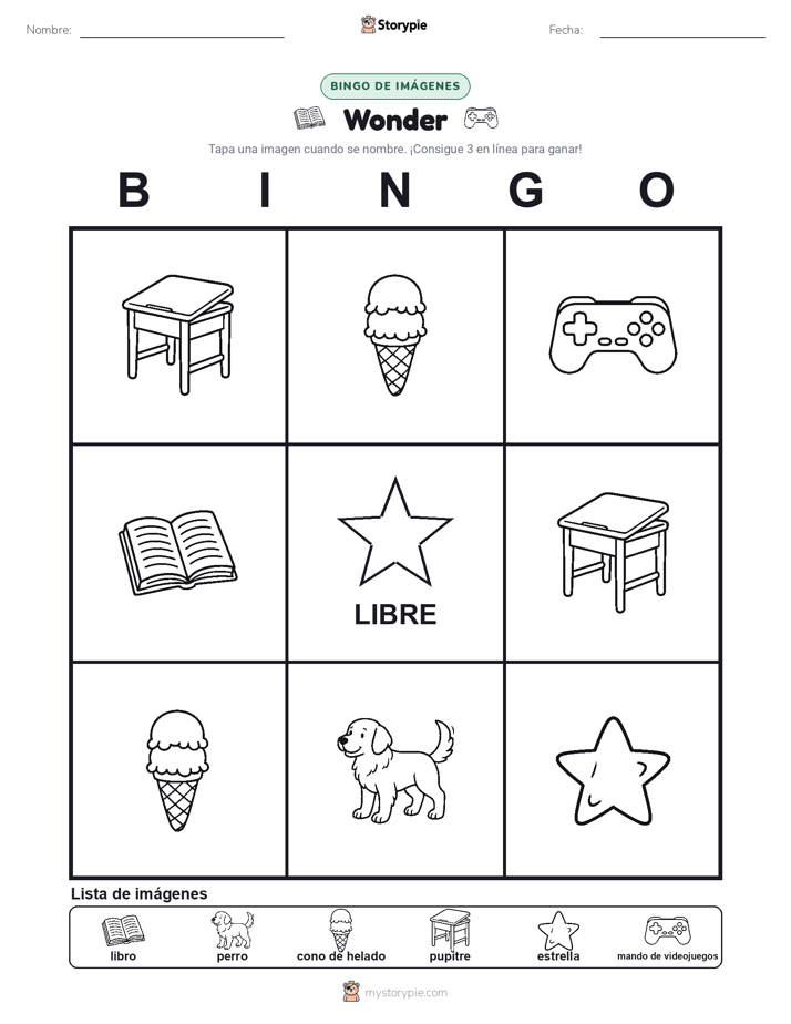 Bingo de Imágenes