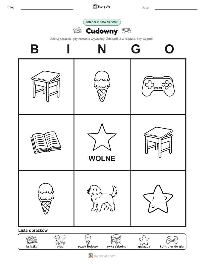 Bingo obrazkowe