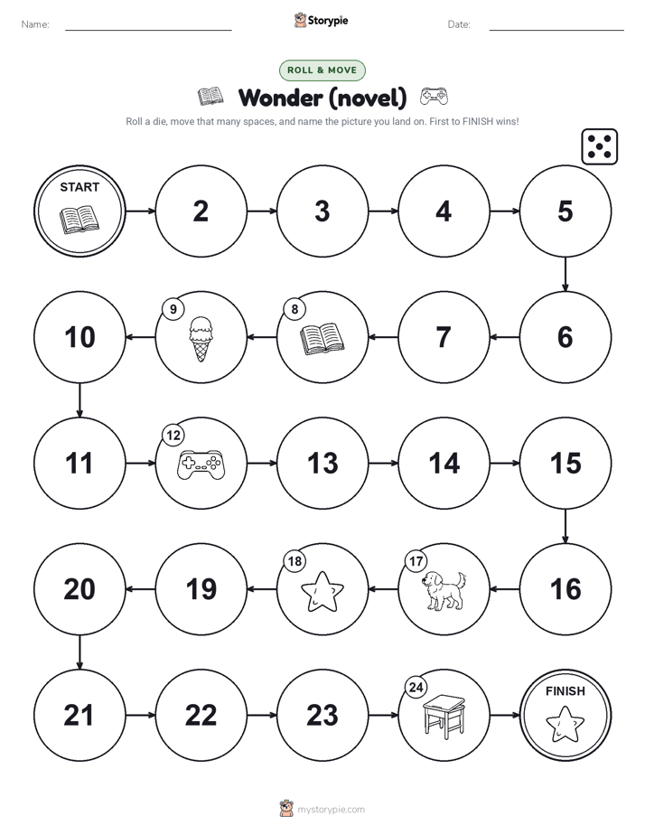 Roll & Move Game
