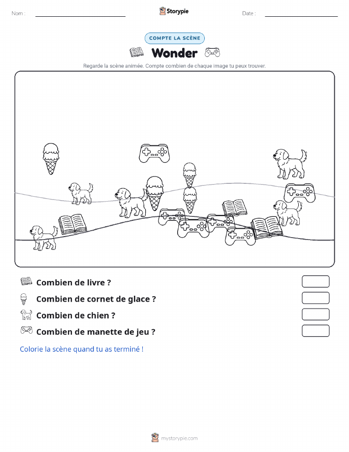 Scène de Comptage