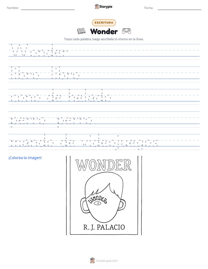 Práctica de Escritura
