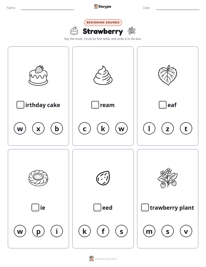Beginning Sounds