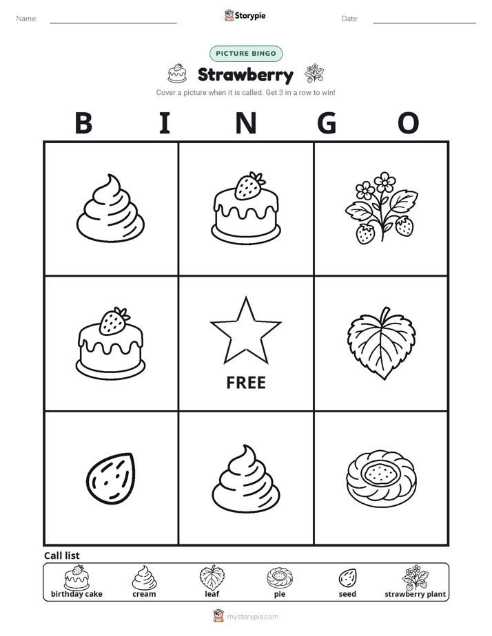 Picture Bingo