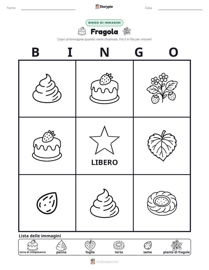 Bingo delle Immagini
