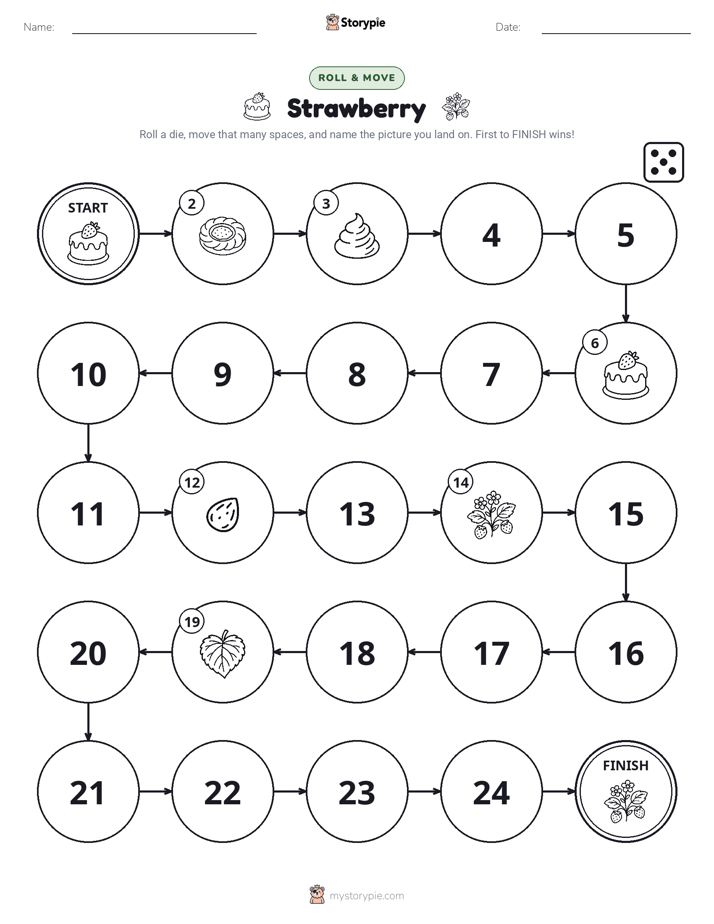 Roll & Move Game