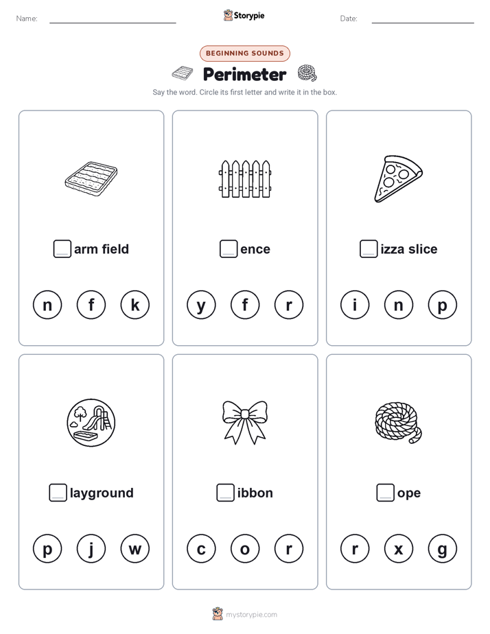 Beginning Sounds