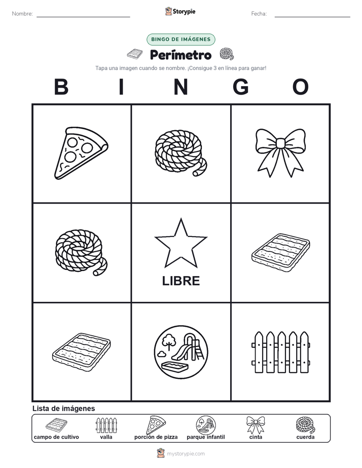 Bingo de Imágenes