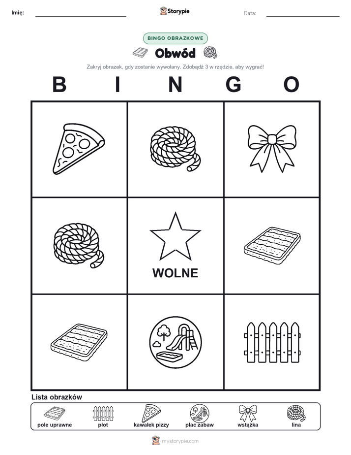 Bingo obrazkowe