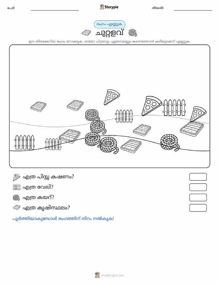 എണ്ണുന്ന ദൃശ്യങ്ങൾ