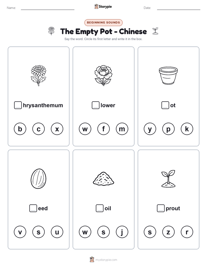 Beginning Sounds
