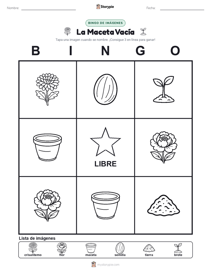 Bingo de Imágenes