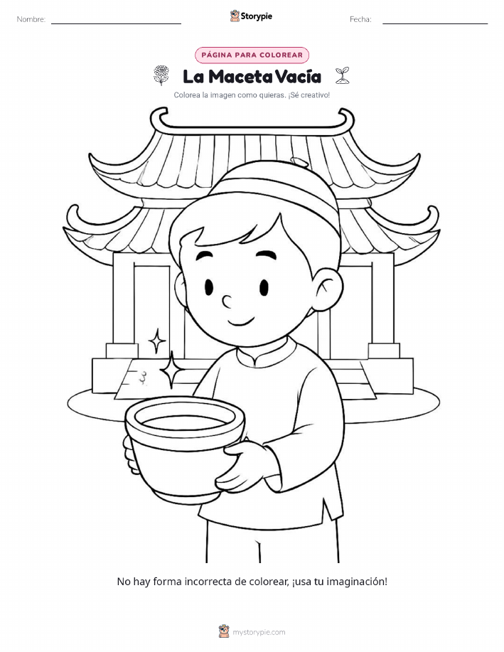 Página para Colorear