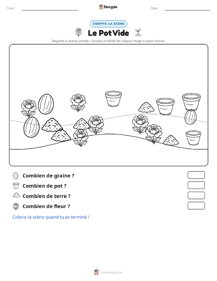Scène de Comptage
