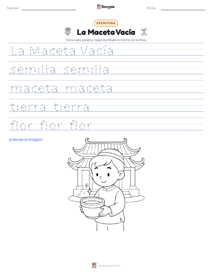 Práctica de Escritura