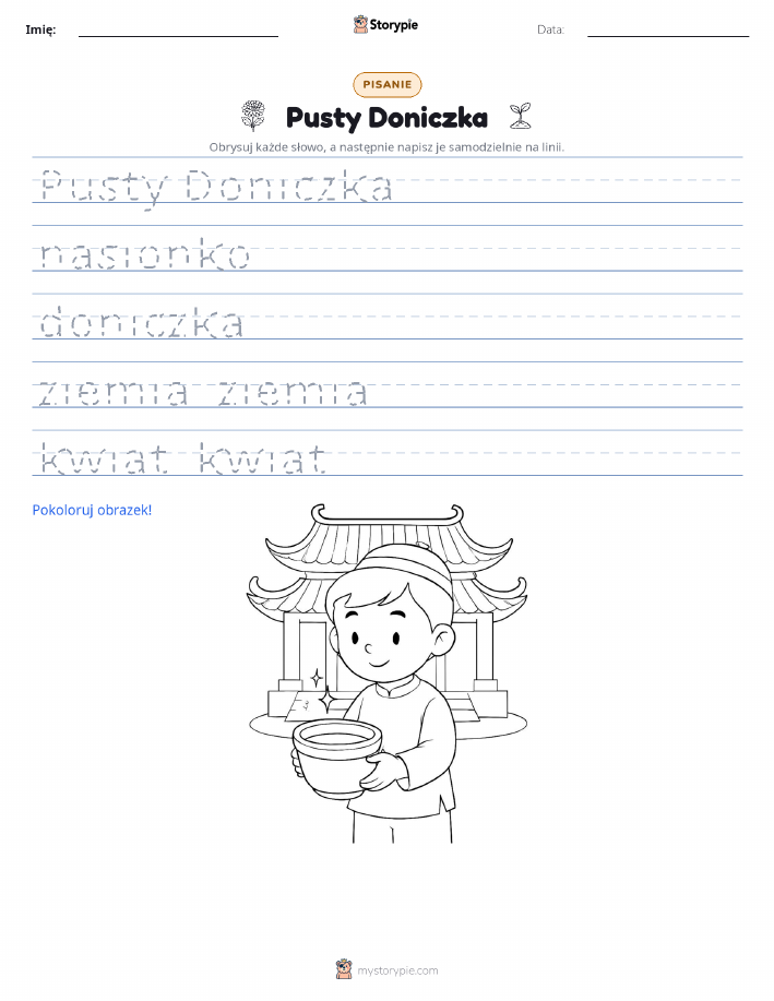 Ćwiczenie Pisania