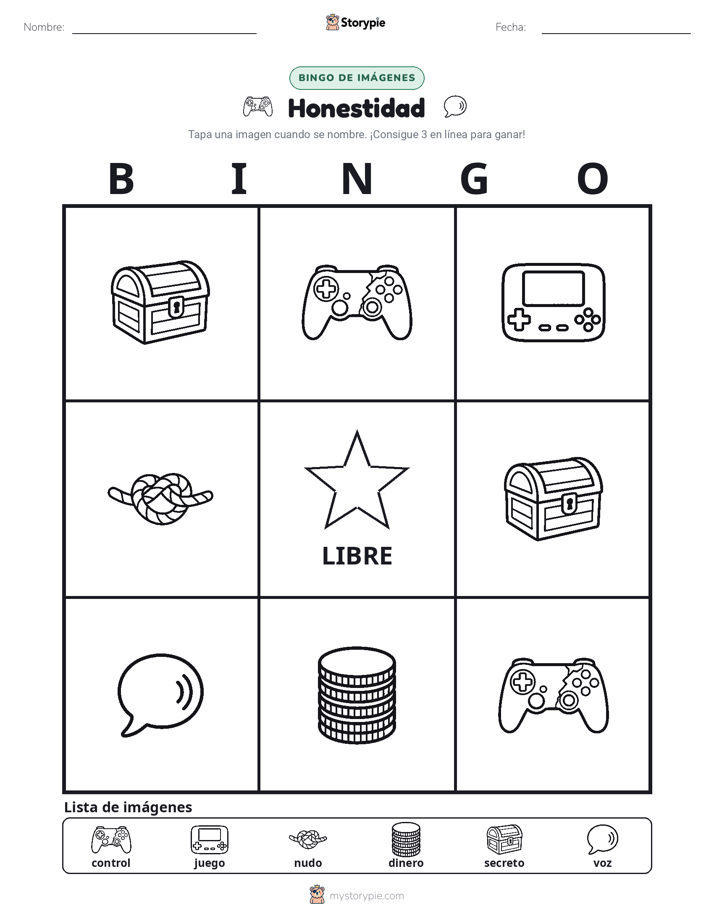Bingo de Imágenes