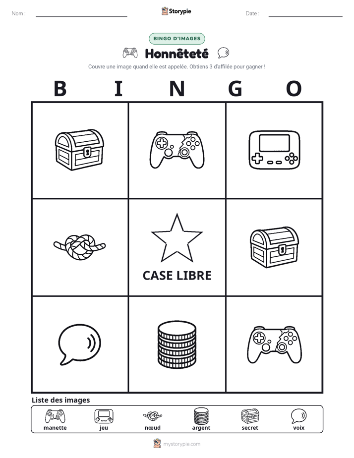 Bingo d'Images