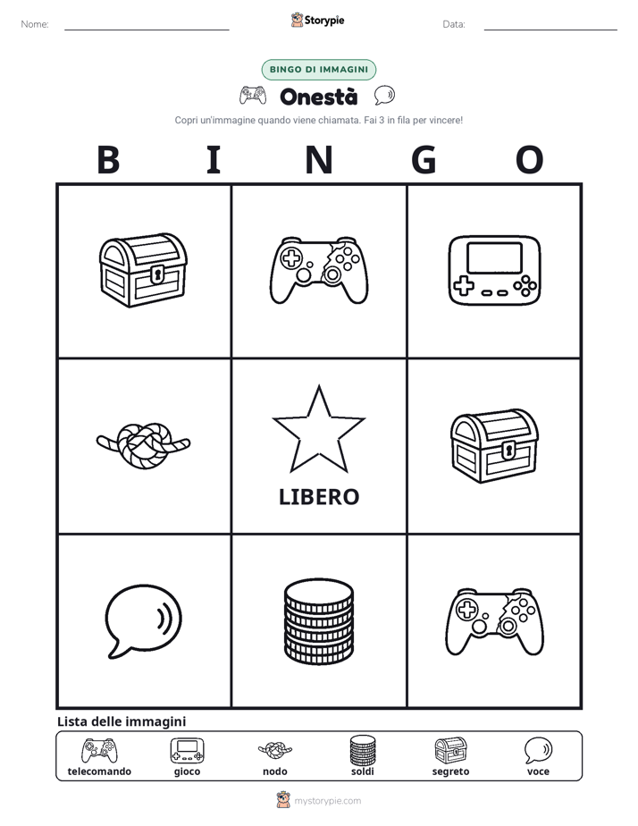 Bingo delle Immagini